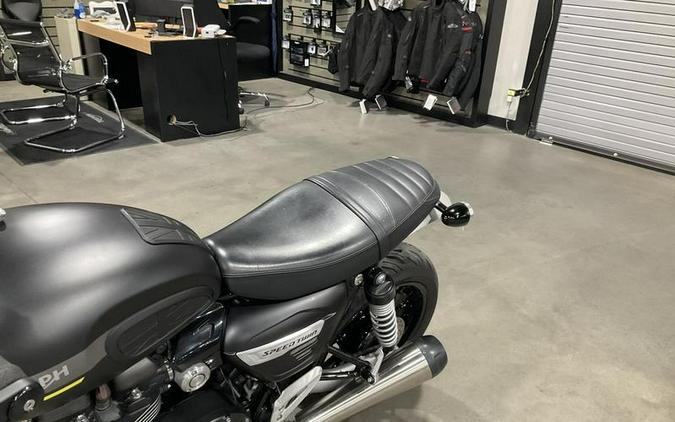 2022 Triumph Speed Twin Matt Storm Grey