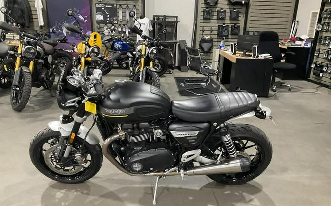 2022 Triumph Speed Twin Matt Storm Grey