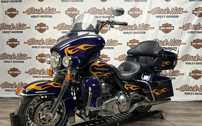 2012 Harley-Davidson® Electra Glide® Ultra Limited DEEP PURPLE,ORANGE FLAMES