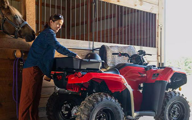 2027 Honda RANCHER 4X4 AT EPS Hero Red - HA0907