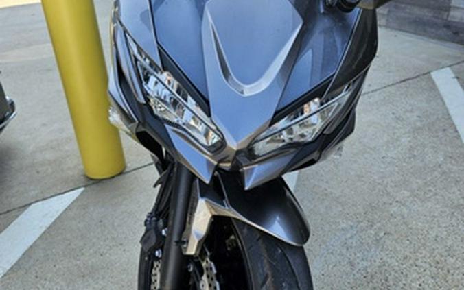 2021 Kawasaki Ninja 650 ABS Metallic Graphite Gray/Metallic Spa