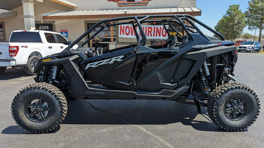 New 2024 POLARIS RZR TURBO R 4 SPORT ONYX BLACK