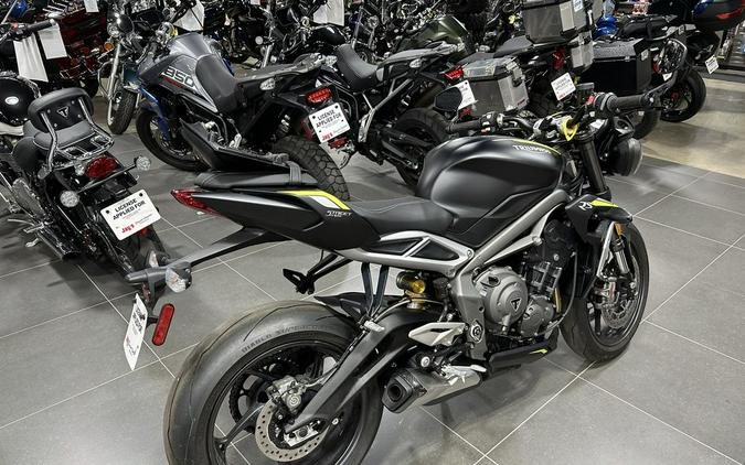 2022 Triumph Street Triple RS Matte Jet Black