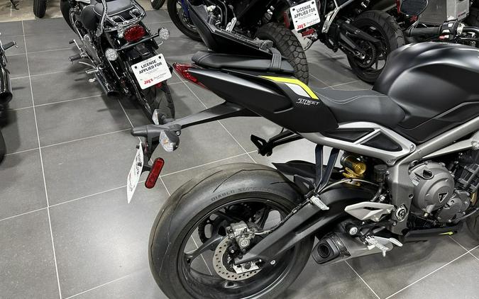 2022 Triumph Street Triple RS Matte Jet Black