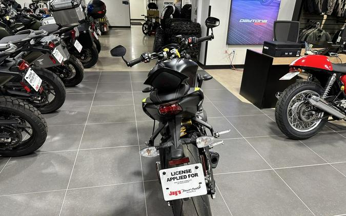 2022 Triumph Street Triple RS Matte Jet Black