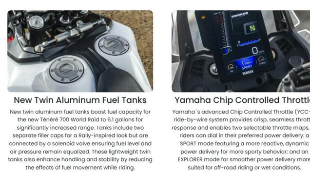 2026 Yamaha TÉNÉRÉ 700 WORLD RAID