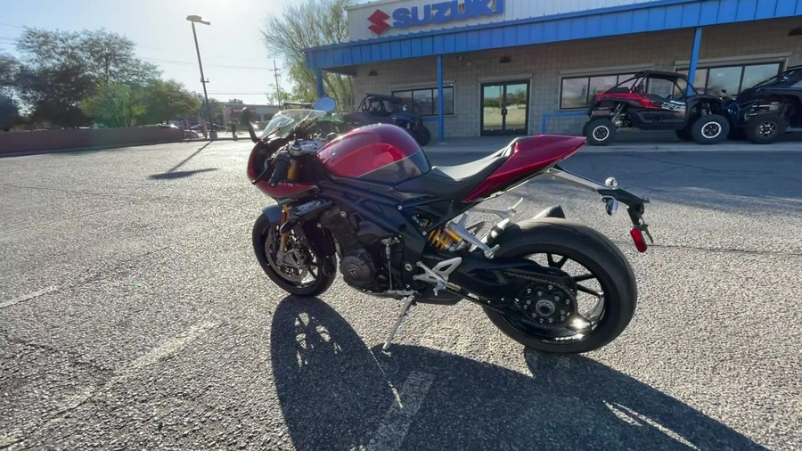 2022 Triumph Speed Triple 1200 RR Red Hopper Storm Grey