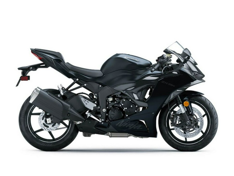 2024 Kawasaki Ninja ZX-6R KRT Edition Metallic Flat Spark BlackEbony