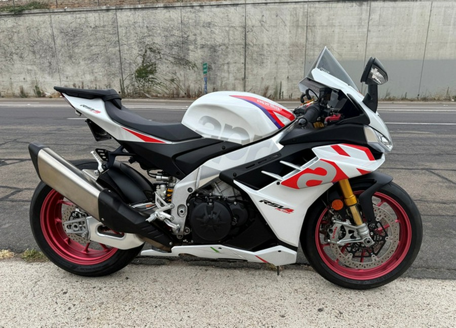 2023 Aprilia RSV4 1100 FACTORY SPEED WHITE