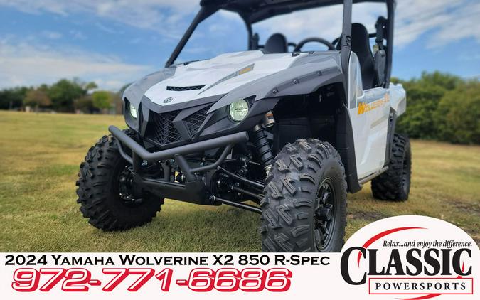 2024 Yamaha Wolverine X2 850 R-Spec