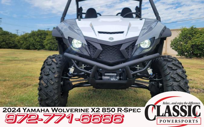 2024 Yamaha Wolverine X2 850 R-Spec