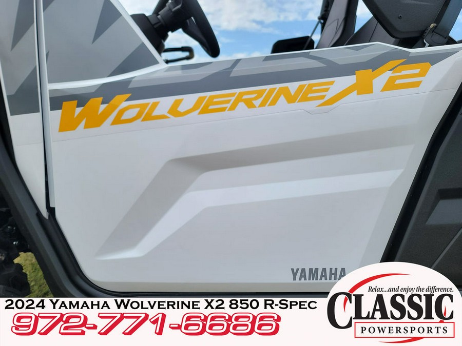 2024 Yamaha Wolverine X2 850 R-Spec