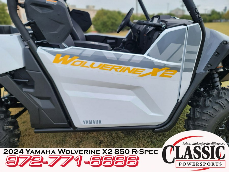 2024 Yamaha Wolverine X2 850 R-Spec