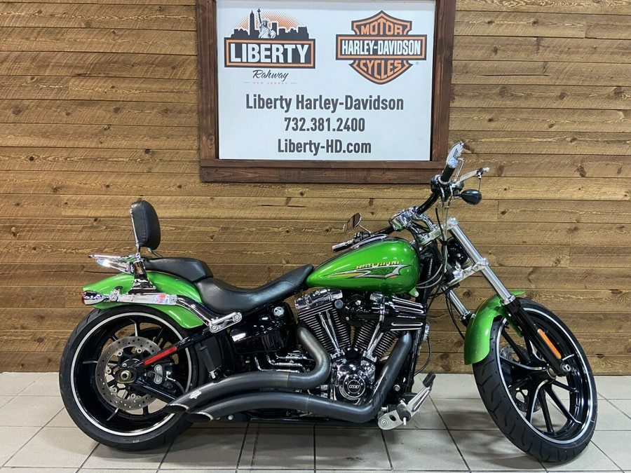 2015 Harley-Davidson® Breakout® Radioactive Green FXSB103
