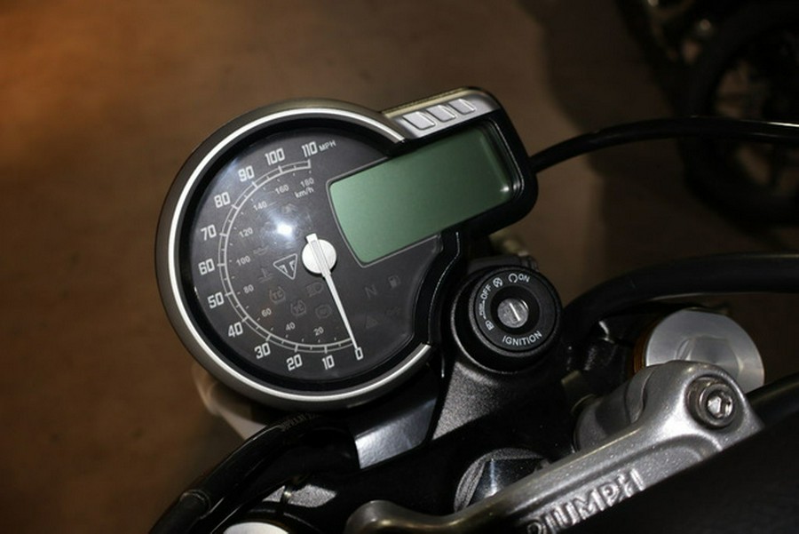 2025 Triumph Scrambler 400 X Carnival Red / Phantom Black