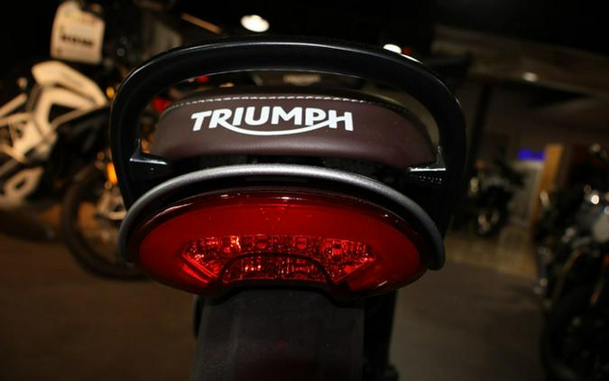 2025 Triumph Scrambler 400 X Carnival Red / Phantom Black