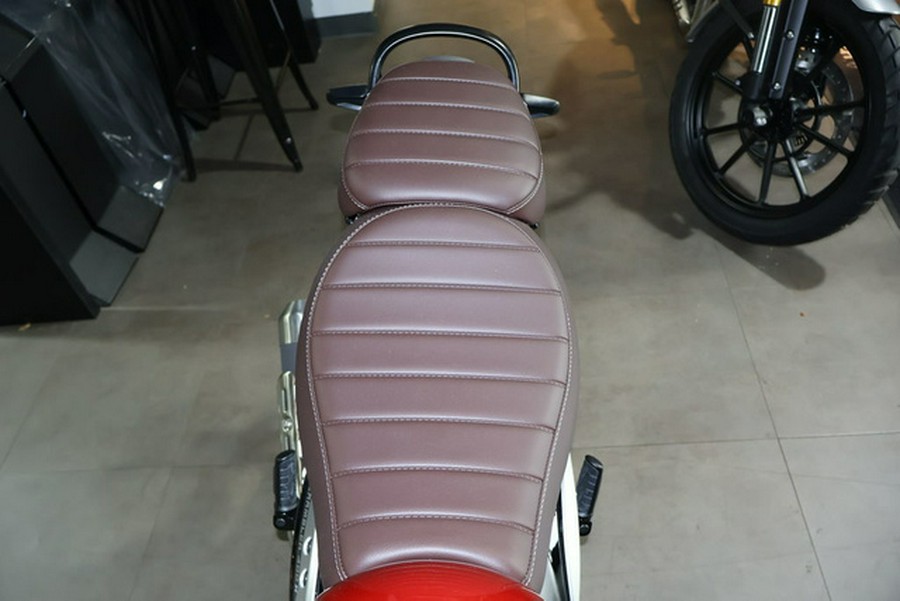 2025 Triumph Scrambler 400 X Carnival Red / Phantom Black