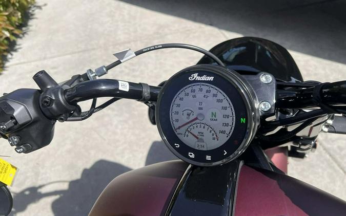 2026 Indian Scout Bobber Limited +Tech Maroon Metallic Smoke