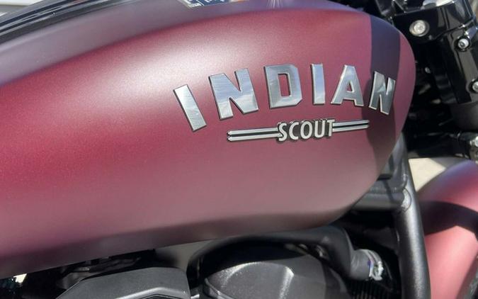 2026 Indian Scout Bobber Limited +Tech Maroon Metallic Smoke
