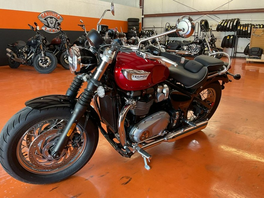 2022 Triumph Bonneville Speedmaster Red Hopper