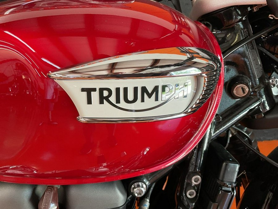 2022 Triumph Bonneville Speedmaster Red Hopper