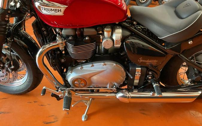 2022 Triumph Bonneville Speedmaster Red Hopper