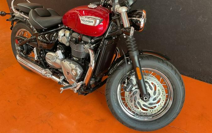 2022 Triumph Bonneville Speedmaster Red Hopper