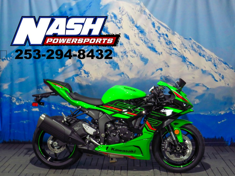 2024 Kawasaki Ninja® ZX™-6R KRT Edition