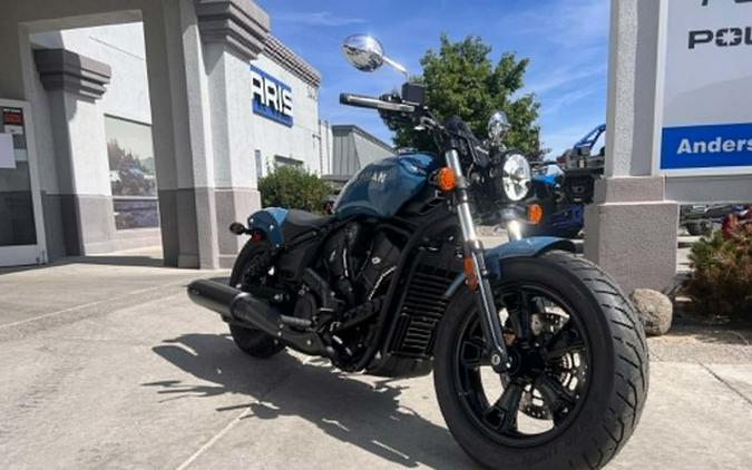 2026 Indian Scout Sixty Bobber Limited Storm Blue