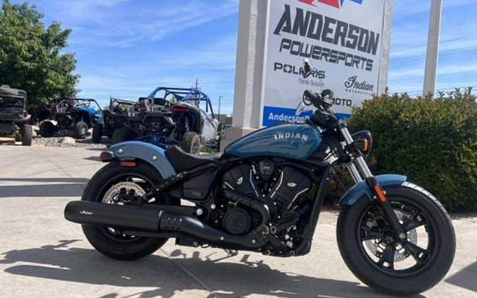 2026 Indian Scout Sixty Bobber Limited Storm Blue