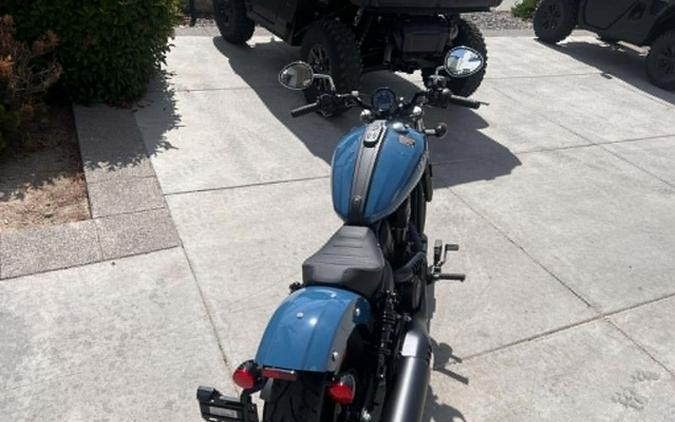 2026 Indian Scout Sixty Bobber Limited Storm Blue