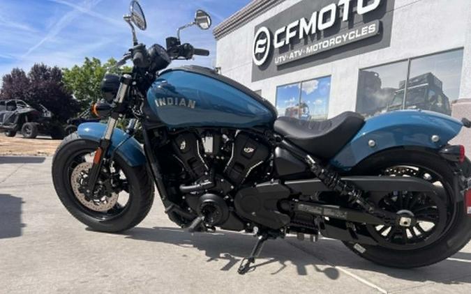 2026 Indian Scout Sixty Bobber Limited Storm Blue