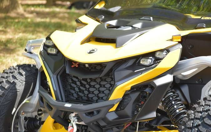 2024 Can-Am® Maverick R X RS Carbon Black & Neo Yellow