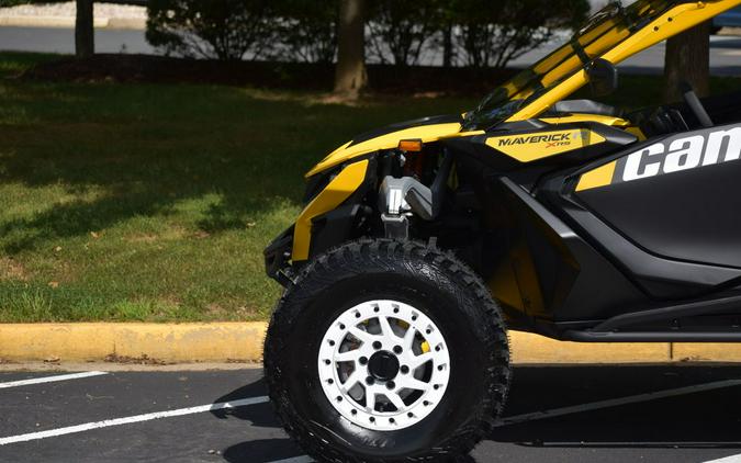 2024 Can-Am® Maverick R X RS Carbon Black & Neo Yellow