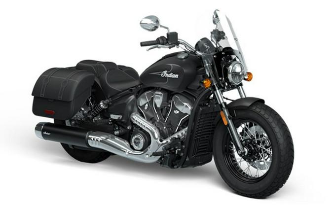 2025 Indian Super Scout Black Smoke With Graphics