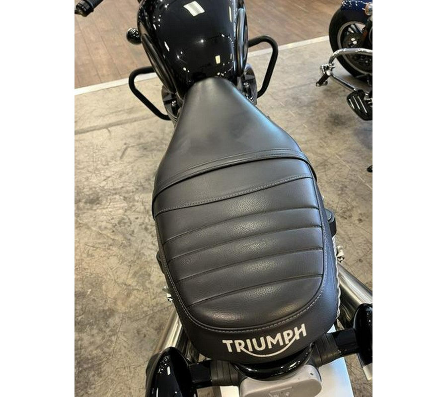 2022 Triumph Speed Twin Jet Black