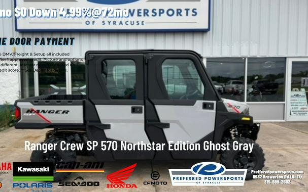 2024 Polaris Industries Ranger Crew SP 570 Northstar Edition Ghost Gray