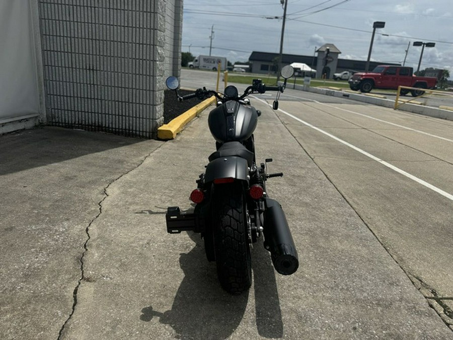 2025 Indian Scout Bobber Limited +Tech Black Smoke