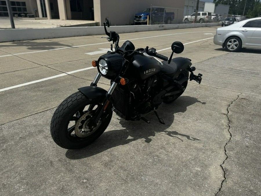 2025 Indian Scout Bobber Limited +Tech Black Smoke