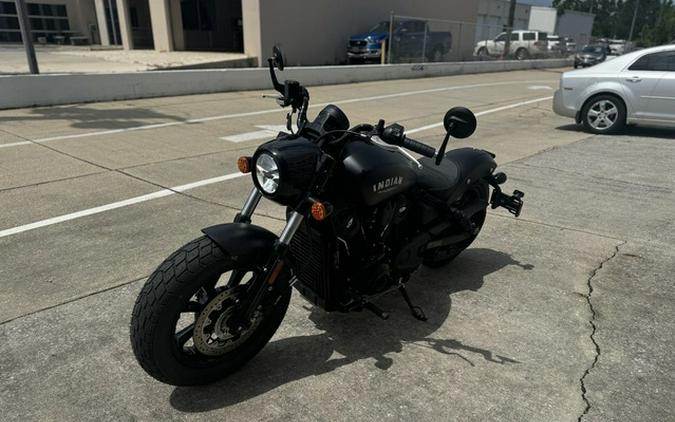 2025 Indian Scout Bobber Limited +Tech Black Smoke