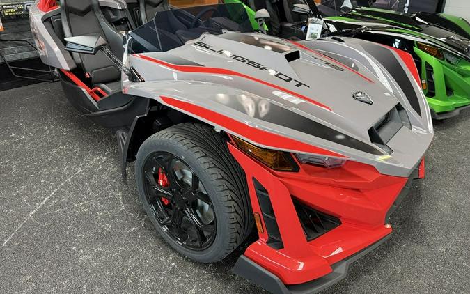 2026 Polaris Slingshot® R AutoDrive Radiant Gray with Indy Red Pearl