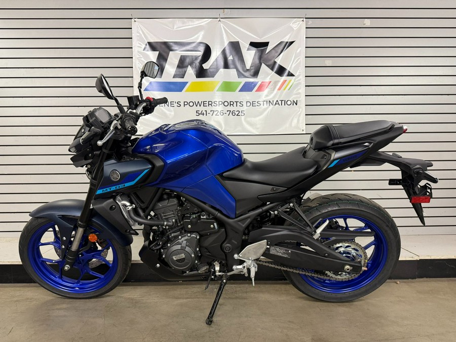 2025 Yamaha Motor Corp., USA MT-03