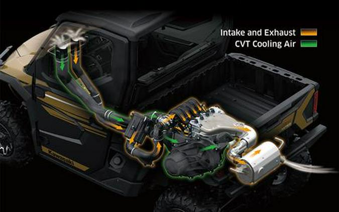 2025 Kawasaki RIDGE XR Deluxe HVAC