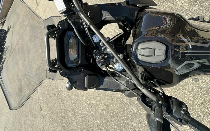 2026 Kawasaki KLR 650 S Pearl Crystal White/Metallic Carbon Gray - KM2667