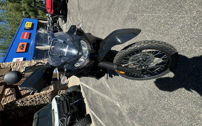 2026 Kawasaki KLR 650 S Pearl Crystal White/Metallic Carbon Gray - KM2667