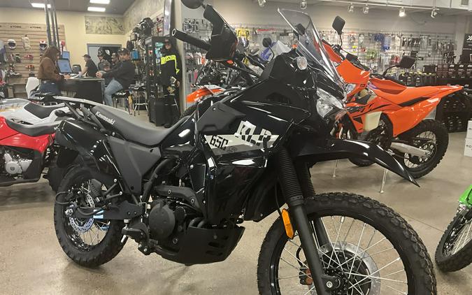 2026 Kawasaki KLR 650 S Pearl Crystal White/Metallic Carbon Gray - KM2667