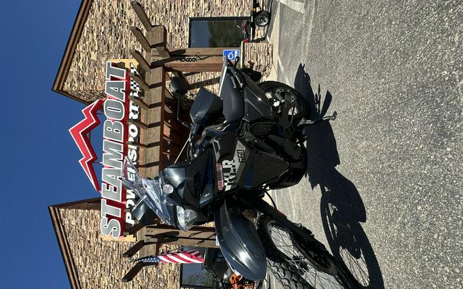 2026 Kawasaki KLR 650 S Pearl Crystal White/Metallic Carbon Gray - KM2667