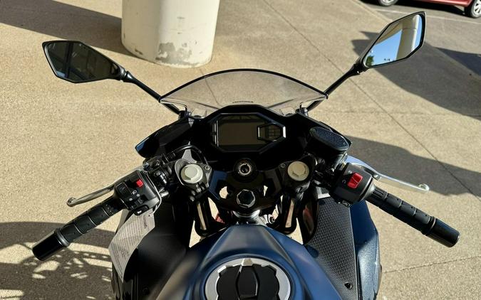 2026 Kawasaki Ninja® 500 ABS Metallic Matte Twilight Blue
