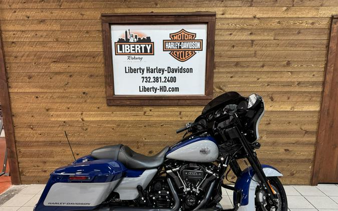 2023 Harley-Davidson® Street Glide® Special Bright Billiard Blue/Billiard Gray - Black Finish FLHXS