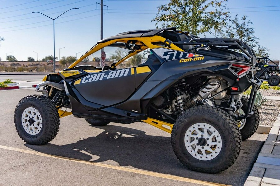 2024 Can-Am® Maverick R X RS with Smart-Shox Carbon Black & Neo Yellow